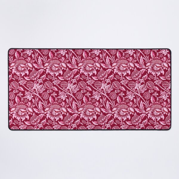 Item preview, William Morris Sunflowers, Burgundy and Pink  designed and sold by Marymarice.