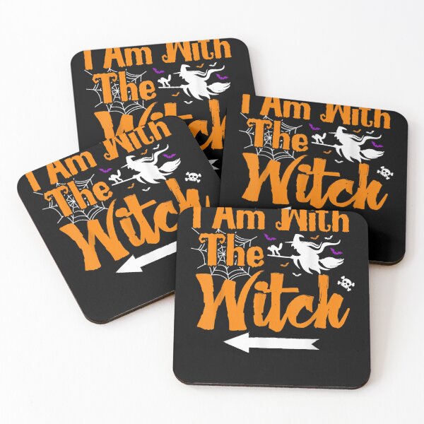 Item preview, I Am With The Witch Halloween Costume Kids Boys Girls  designed and sold by charalphe.