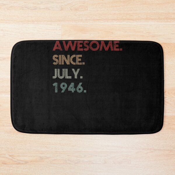 Item preview, 76th Birthday Gifts Awesome Since July 1946 76 Year Old  designed and sold by charalphe.