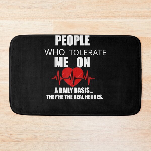 Item preview, People Who Tolerate Me On A Daily Basis Sarcastic Graphic  designed and sold by charalphe.