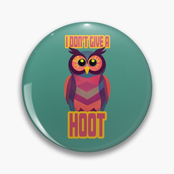 Item preview, I Don't Give a Hoot Owl design designed and sold by ThePurpleMelon.