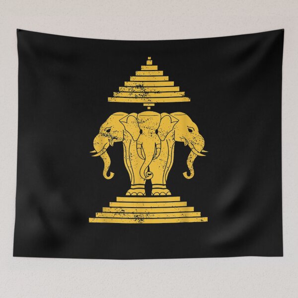 Item preview, Erawan Three Headed Elephant Kingdom Of Laos  designed and sold by charalphe.