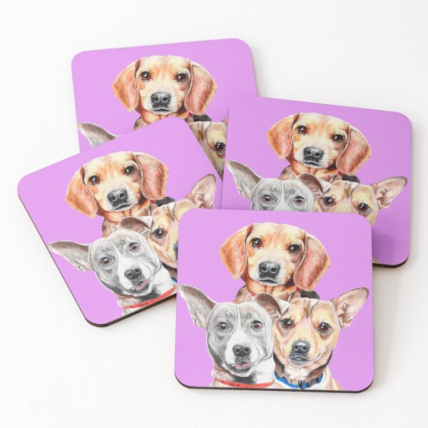 Item preview, A pet collage of three dogs designed and sold by daveand65.
