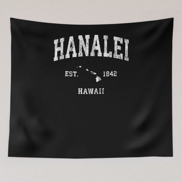 Item preview, Hanalei Hawaii Hi Vintage Athletic Sports Design  designed and sold by charalphe.