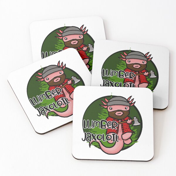 Item preview, Lumber Jaxolotl  designed and sold by MoonShroomPrint.