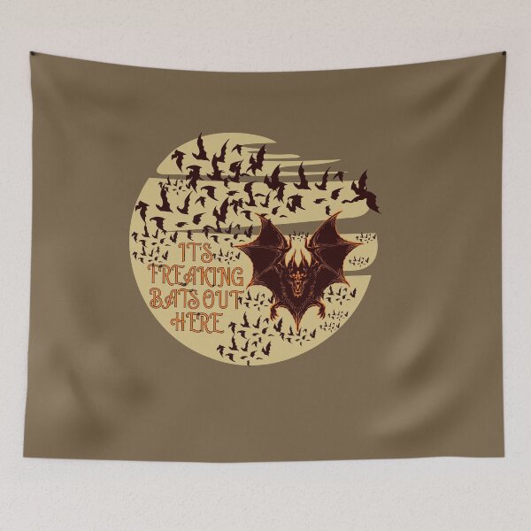 Item preview, IT'S FREAKING BATS OUT HERE-SAGFABULOUS designed and sold by SagFabulous.