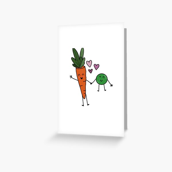 Item preview, Peas & Carrots designed and sold by Jordan Jones.