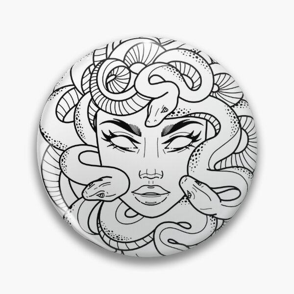 Item preview, Medusa tattoo trend designed and sold by anoteiii.