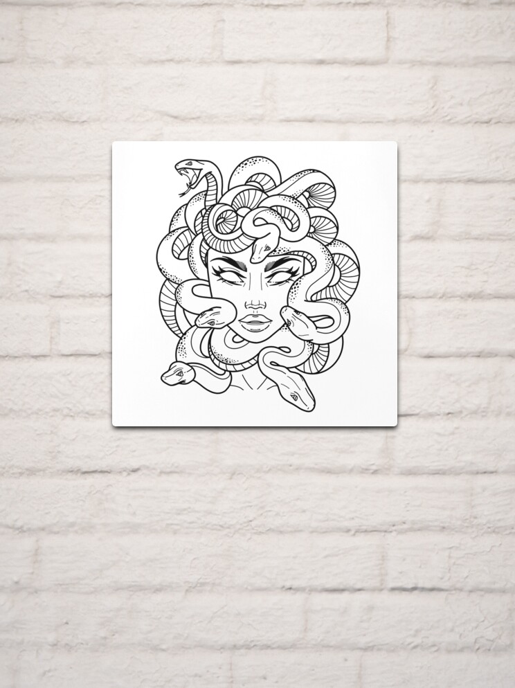 Simple medusa tattoo - opsnipod