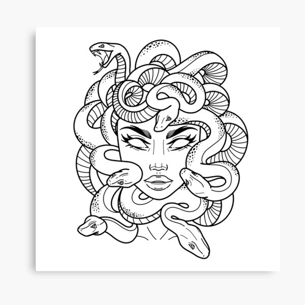 Process of Medusa tattoo | Domestika