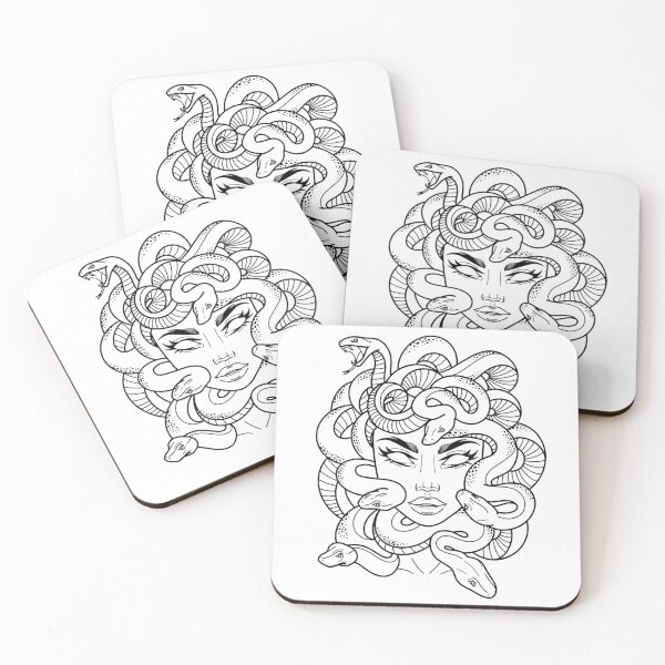 Item preview, Medusa tattoo trend designed and sold by anoteiii.