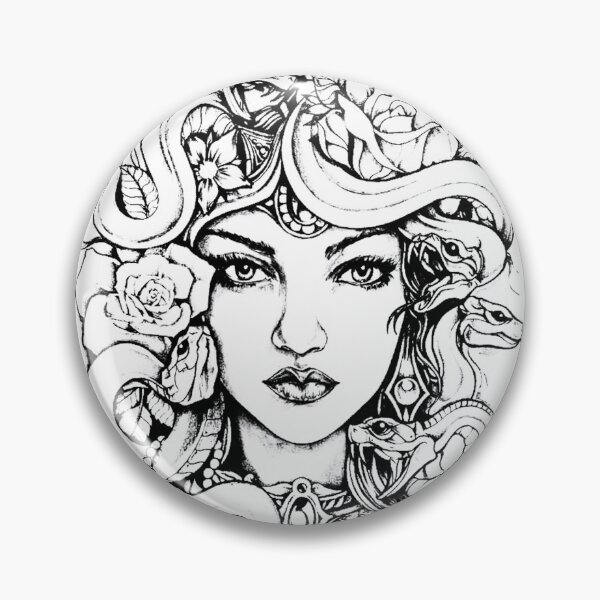 Item preview, Medusa tattoo trend designed and sold by anoteiii.