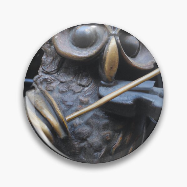 Item preview, Owl Statue Playing The Violin designed and sold by Zestpond.