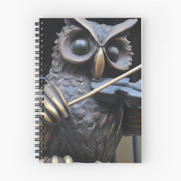 Item preview, Owl Statue Playing The Violin designed and sold by Zestpond.