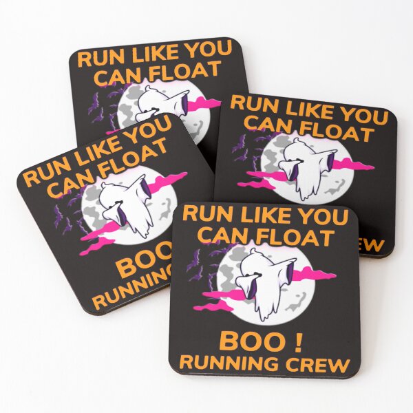 Item preview, Run like you can float boo running crew designed and sold by Internetan.