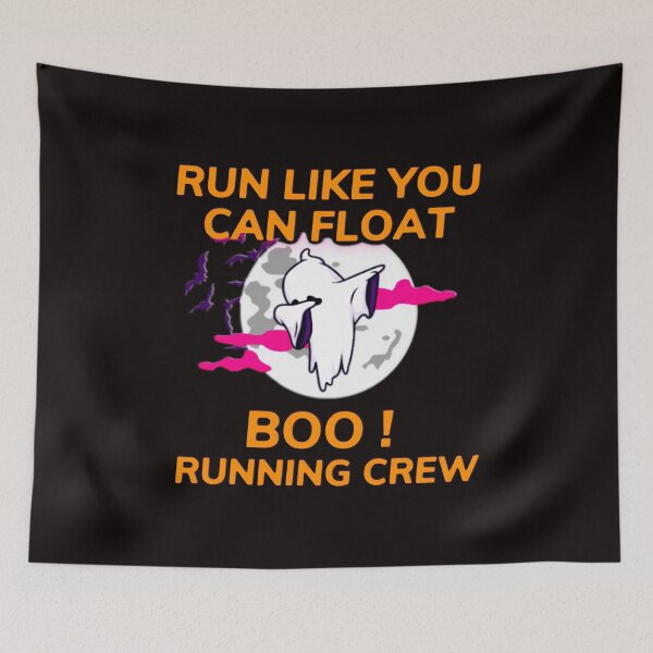 Item preview, Run like you can float boo running crew designed and sold by Internetan.