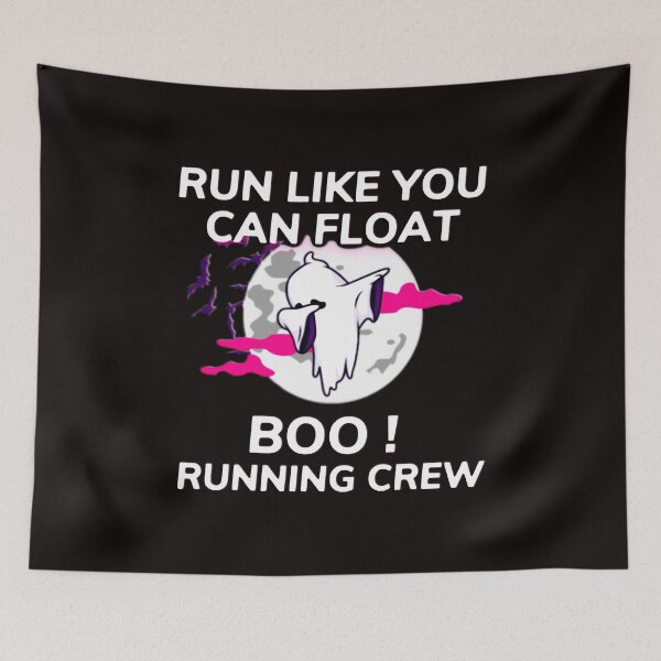 Item preview, Run like you can float boo running crew designed and sold by Internetan.