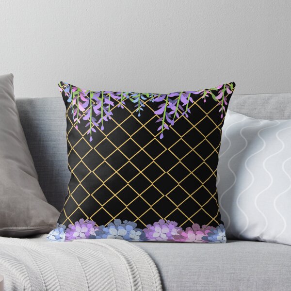 Item preview, Wisteria & Hydrangea (Gold Cage) designed and sold by SimplyMe-Plus.