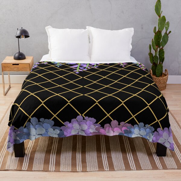 Item preview, Wisteria & Hydrangea (Gold Cage) designed and sold by SimplyMe-Plus.