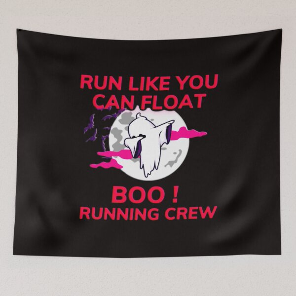 Item preview, Run like you can float boo running crew designed and sold by Internetan.