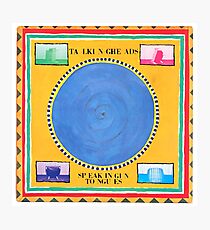 Talking Heads In Zungen sprechen Fotodruck