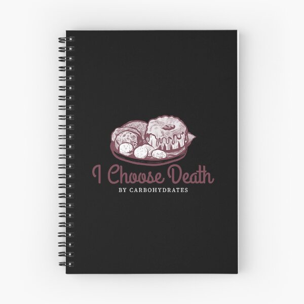 Item preview, I Choose Death By Carbohydrates Pastry Pencil Design designed and sold by IronicBGear.