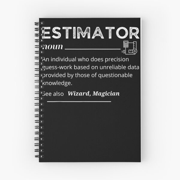 Item preview, Estimator Definition Funny Quote Job Titles For Men Women  designed and sold by charalphe.