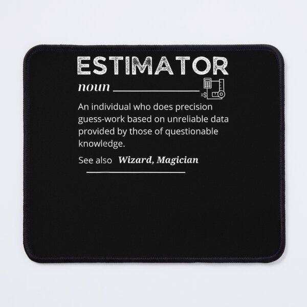 Item preview, Estimator Definition Funny Quote Job Titles For Men Women  designed and sold by charalphe.