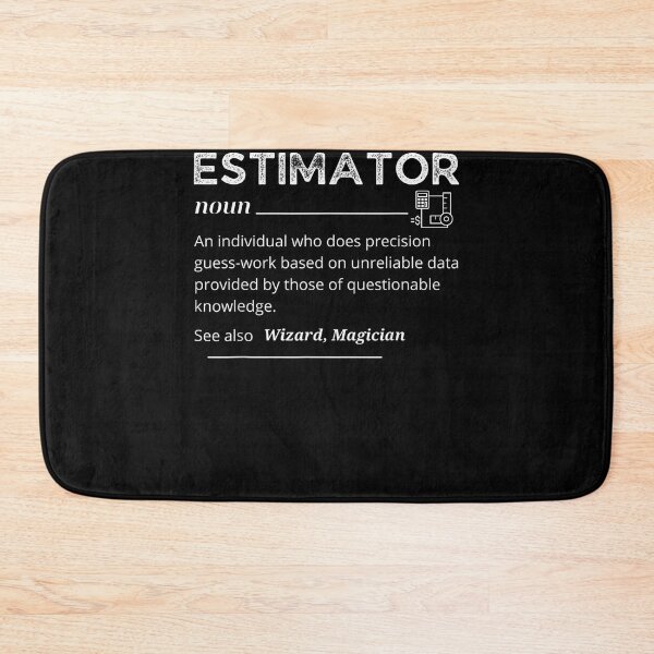 Item preview, Estimator Definition Funny Quote Job Titles For Men Women  designed and sold by charalphe.