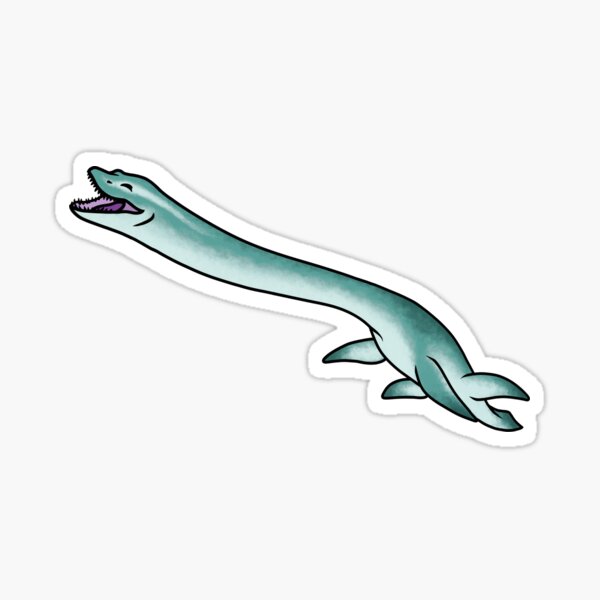 Cute Elasmosaurus Sticker