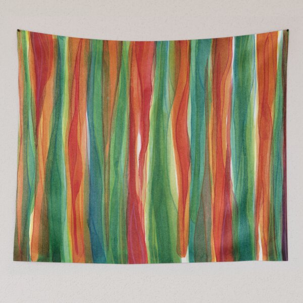 Item preview, Tomato Red Teal Green  designed and sold by Alexandria Levin.