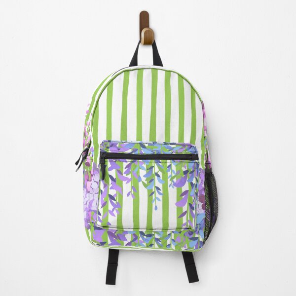 Item preview, Wisteria & Hydrangea (Green Bars) designed and sold by SimplyMe-Plus.