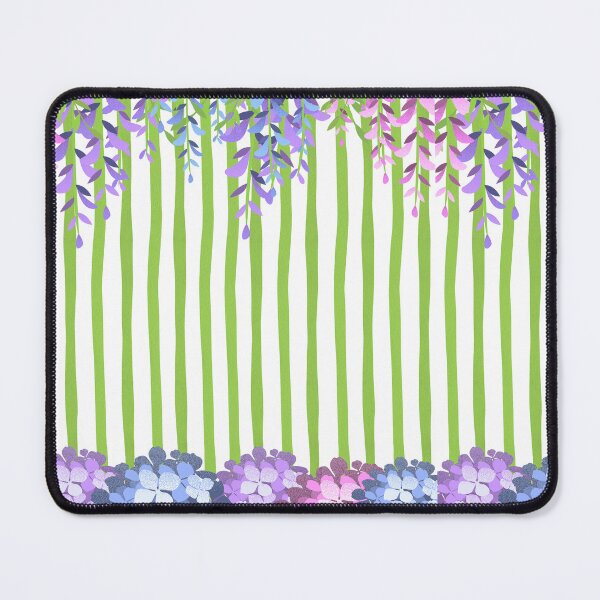 Item preview, Wisteria & Hydrangea (Green Bars) designed and sold by SimplyMe-Plus.