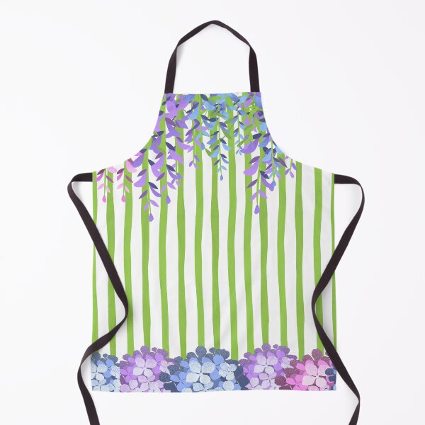 Item preview, Wisteria & Hydrangea (Green Bars) designed and sold by SimplyMe-Plus.