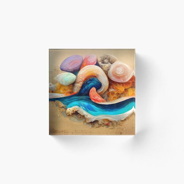 Item preview, Fluid Seashells designed and sold by Brainergy.
