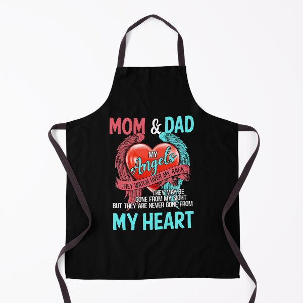 Item preview, Mom and Dad My Angels They Watch Over My Back fathers day gift vintage designed and sold by beckadamr.
