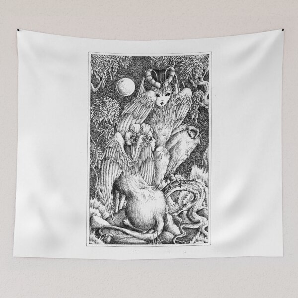 Item preview, The sphinx and the harpy designed and sold by AncaXBre.