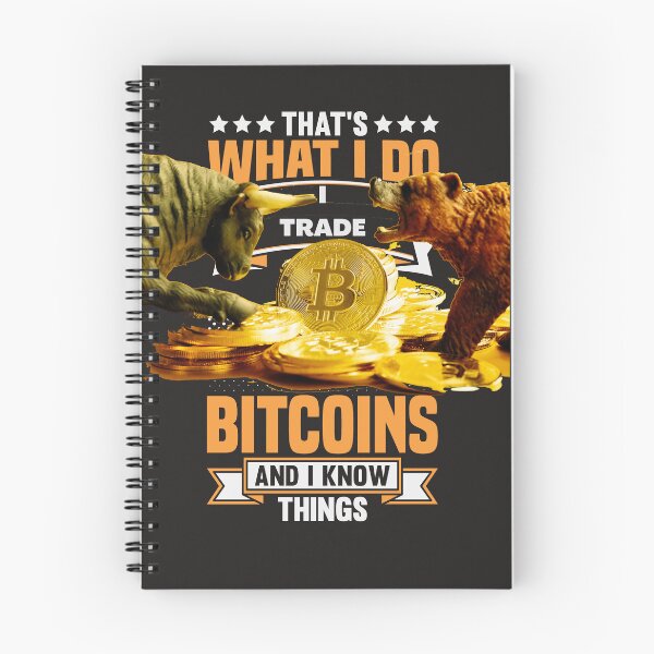Item preview, Funny Crypto trader gift, Unique gift for Bitcoin trader,  Gift for trader dad, husband, boyfriend, Bitcoin Bear and Bull market designed and sold by TradingTeesKids.