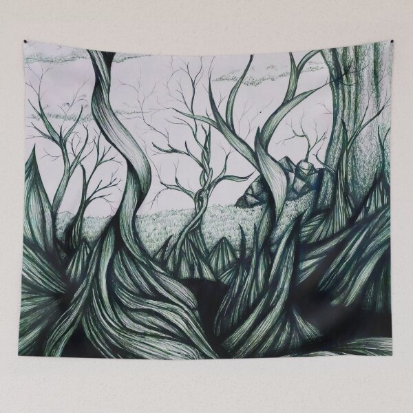 Item preview, Twisted surreal landscape designed and sold by Matt Corrigan.