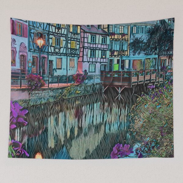 Item preview, Buildings with River Front designed and sold by Lezbo1986.
