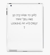 Looking at my Chest iPad Case/Skin