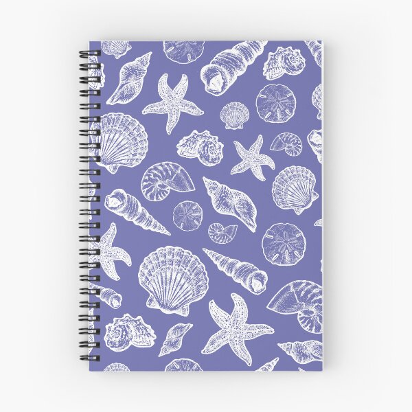 Item preview, Seashell pattern - Veri Peri Periwinkle designed and sold by Elizabeth Weglein.