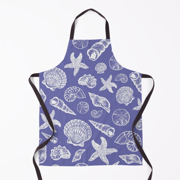 Item preview, Seashell pattern - Veri Peri Periwinkle designed and sold by Elizabeth Weglein.