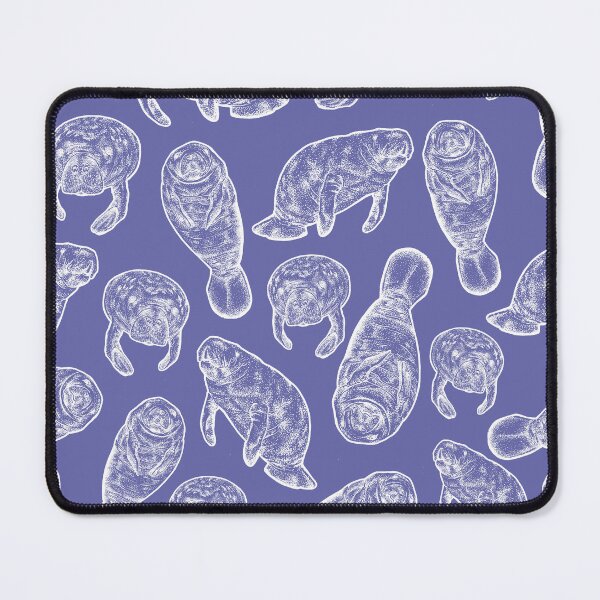 Item preview, Manatees - Veri Peri Periwinkle designed and sold by Elizabeth Weglein.