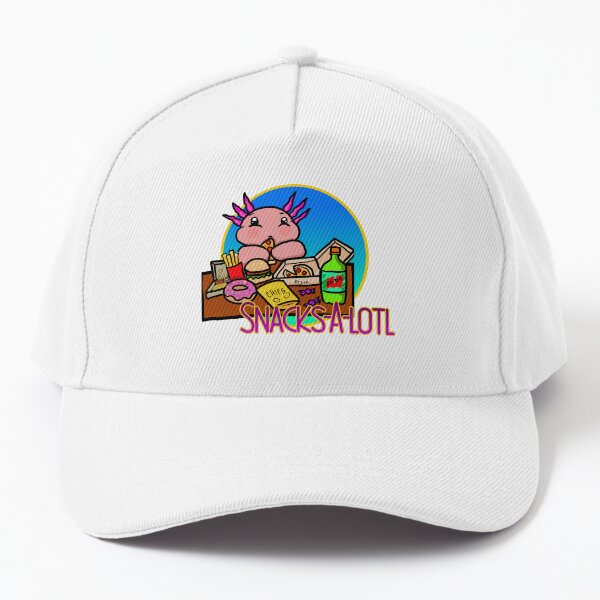 Vista previa del artículo con la obra «Snacks-A-Lotl», diseñado y vendido por MoonShroomPrint.