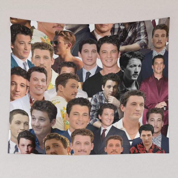 Item preview, miles teller photo collage designed and sold by T-shirtakStore.