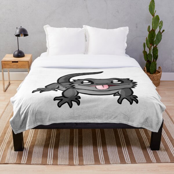 Item preview, Chibi Black Bearded Dragon Design designed and sold by AMackInCheese.