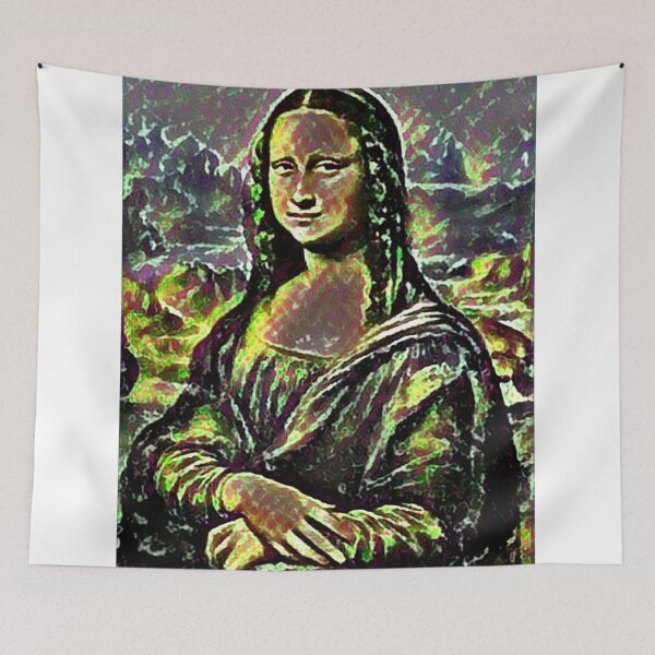 Item preview, "Mona Lisa (35)" an iconic painting reimagined. designed and sold by thalasson.