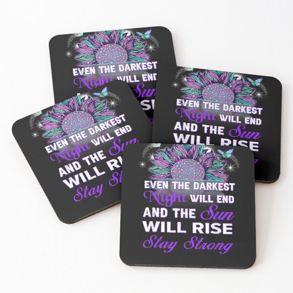 Item preview, Domestic Violence Strong Survivor Purple Ribbon Sunflower  designed and sold by charalphe.