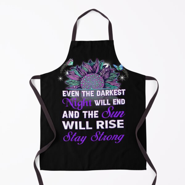 Item preview, Domestic Violence Strong Survivor Purple Ribbon Sunflower designed and sold by charalphe.